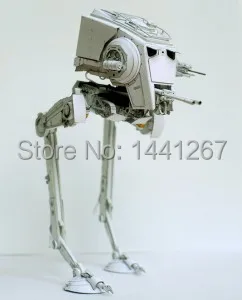 3D бумажная модель Звездные войны AT-ST модель робота DIY собранная игрушка ручной работы