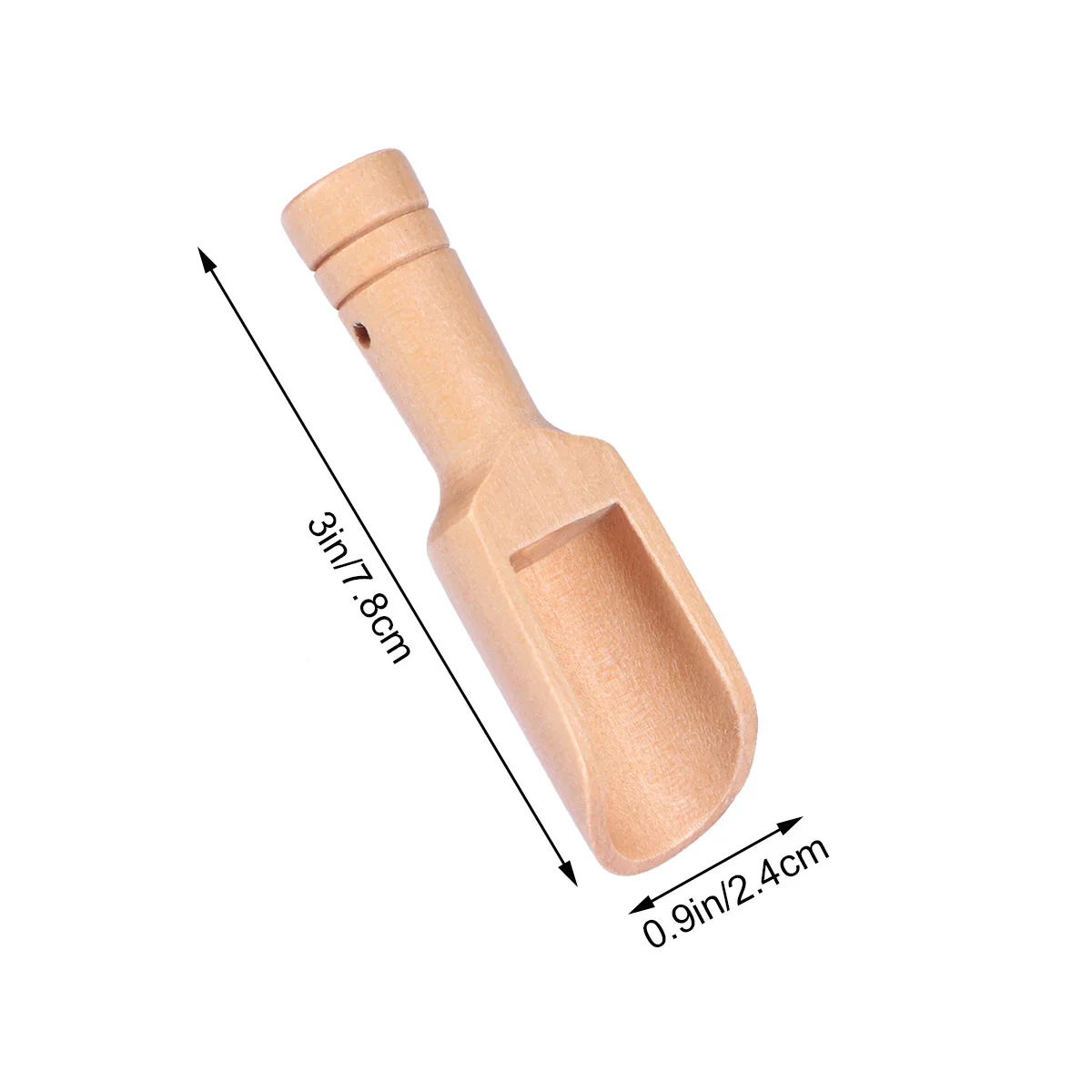 3 шт деревянная ложка для соли, мини Нетоксичная ложка для леденцов, ложки для соли, ложки, кухонные принадлежности, столовые приборы