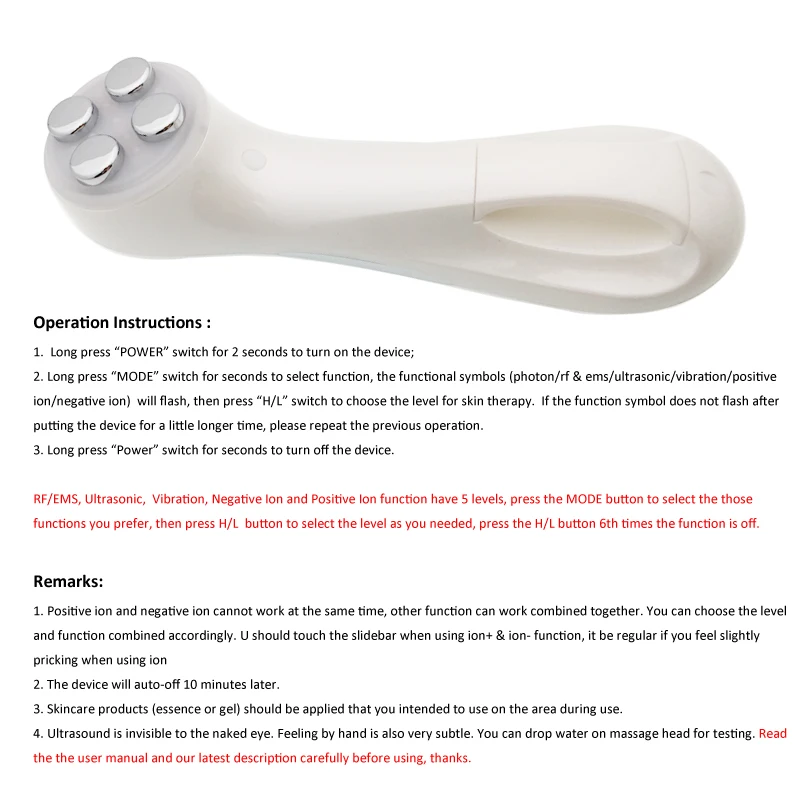 led photon rf facemassager 2-1