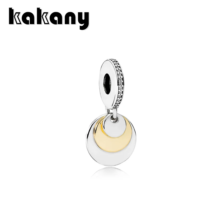 

2019 High Quality 1:1 Original 925 Sterling Silver You&me Forever Dangle Charm,clear Cz Fashion Women's Diy Fashion Jewelry