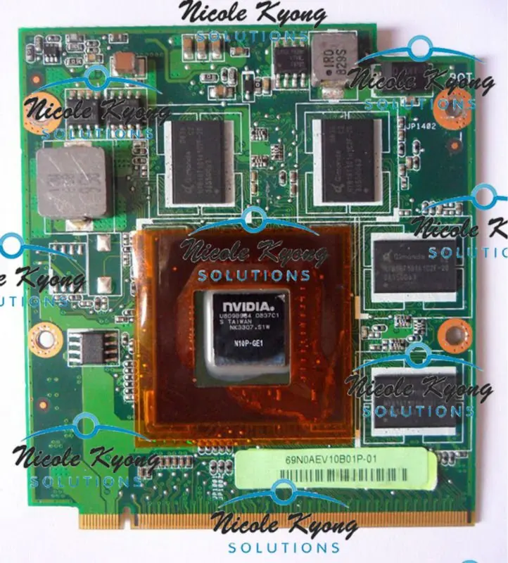 N10P-GE1 P/N:08G2015MF10I GT130 GT130M 1G VGA video Graphics card for ASUS M52V M50V M50VM Z99S laptop