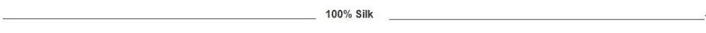100% silk