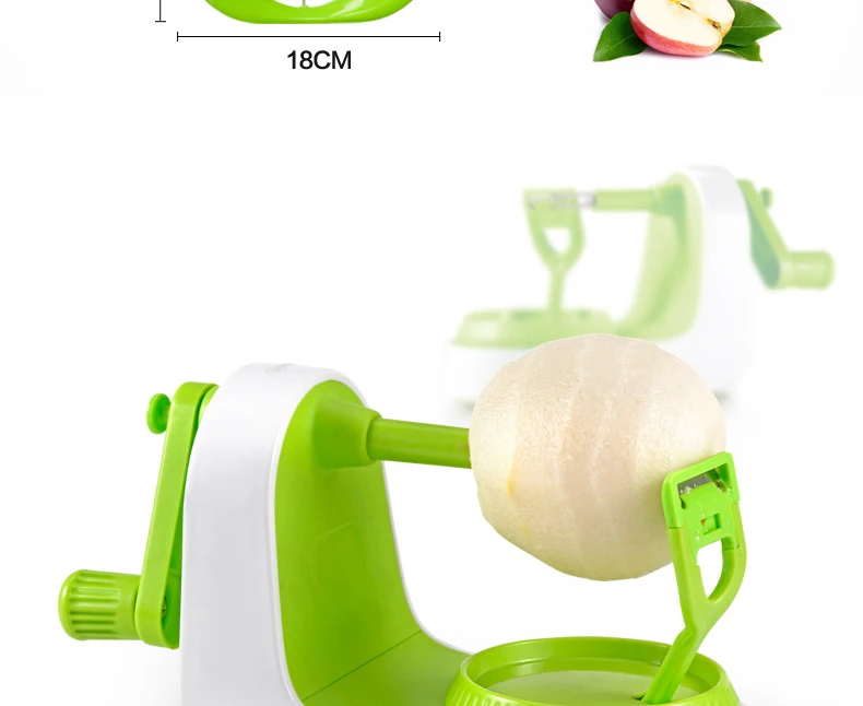 TUUTH Stainless Steel Apple Peeler Slicing Machine Hand-Cranked Apple Fruit Peeled Tool Creative Home Kitchen Tools B13