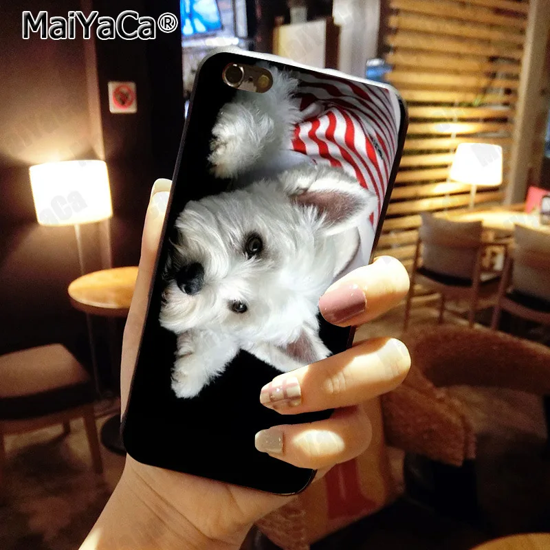 MaiYaCa Westie терьер собака щенок Хайленд терьер Модный чехол для телефона для Apple iphone 11 pro 8 7 66S Plus X 5S SE XS XR XS MAX