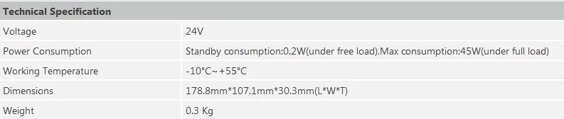 VTNS1060A SPECIFICATION