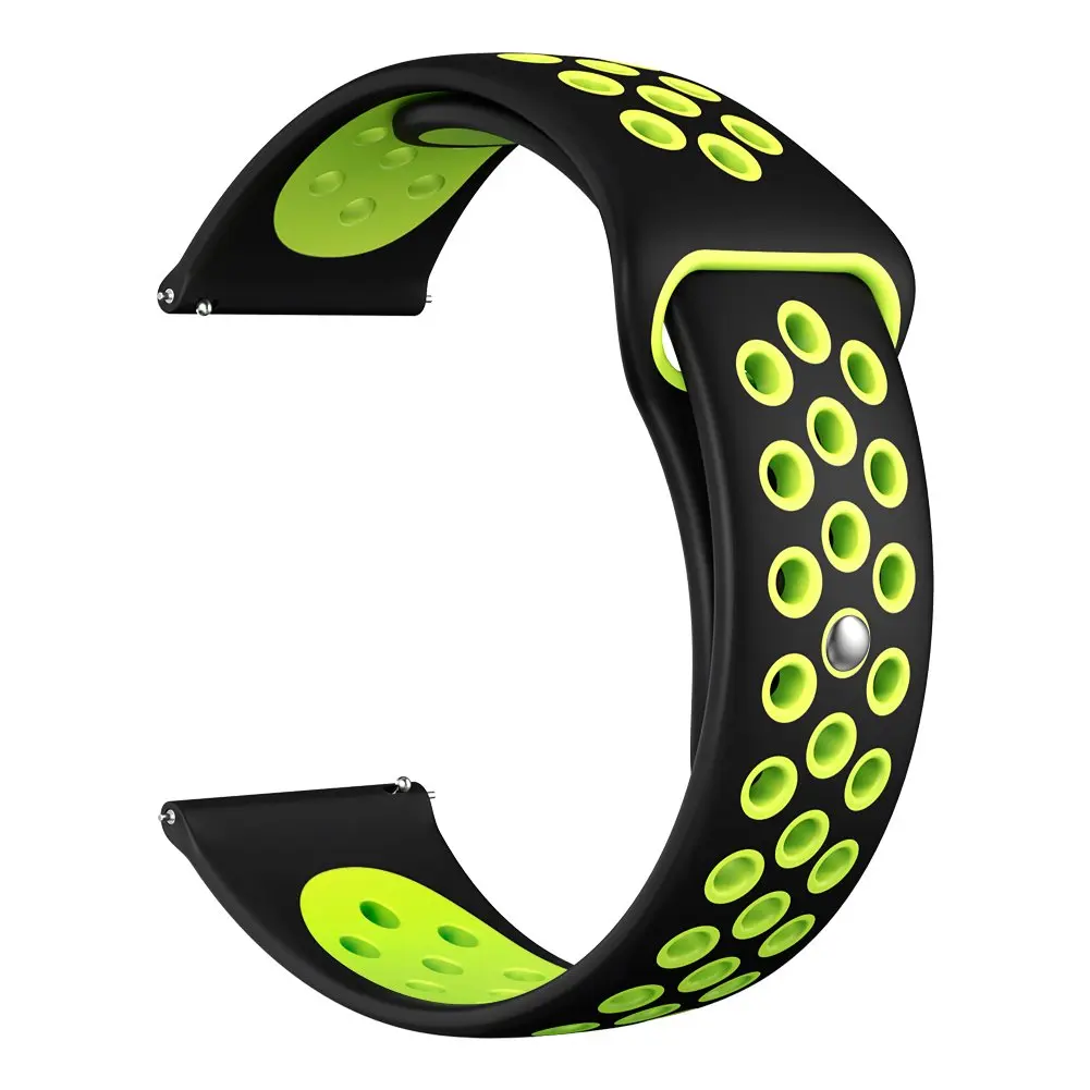 20 мм 22 мм спортивные часы группа для samsung Galaxy Watch Active 40 мм/Galaxy Watch 42mm 46 мм/Шестерни S2 Спорт S3 Frontier классический ремень