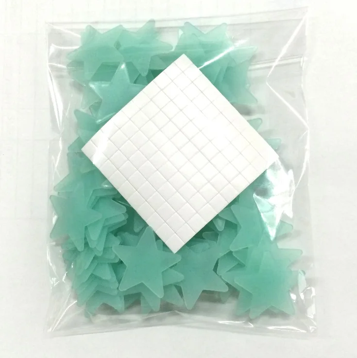 100pcs-3D-Stars-Glow-In-Dark-Luminous-Fluorescent-Plastic-Wall-Sticker-Home-Decor-Decal-Wallpaper-Decorative (3)