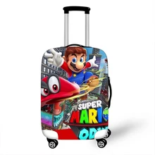 18-32 Inch Super Mario Bros Sonic Elastic Luggage Protective Cover Trolley Suitcase Dust Bag Case Cartoon Travel Accessories 18-32 Inch Super Mario Bros Sonic Elastic Luggage Protective Cover Trolley Suitcase Dust Bag Case Cartoon Travel Accessories