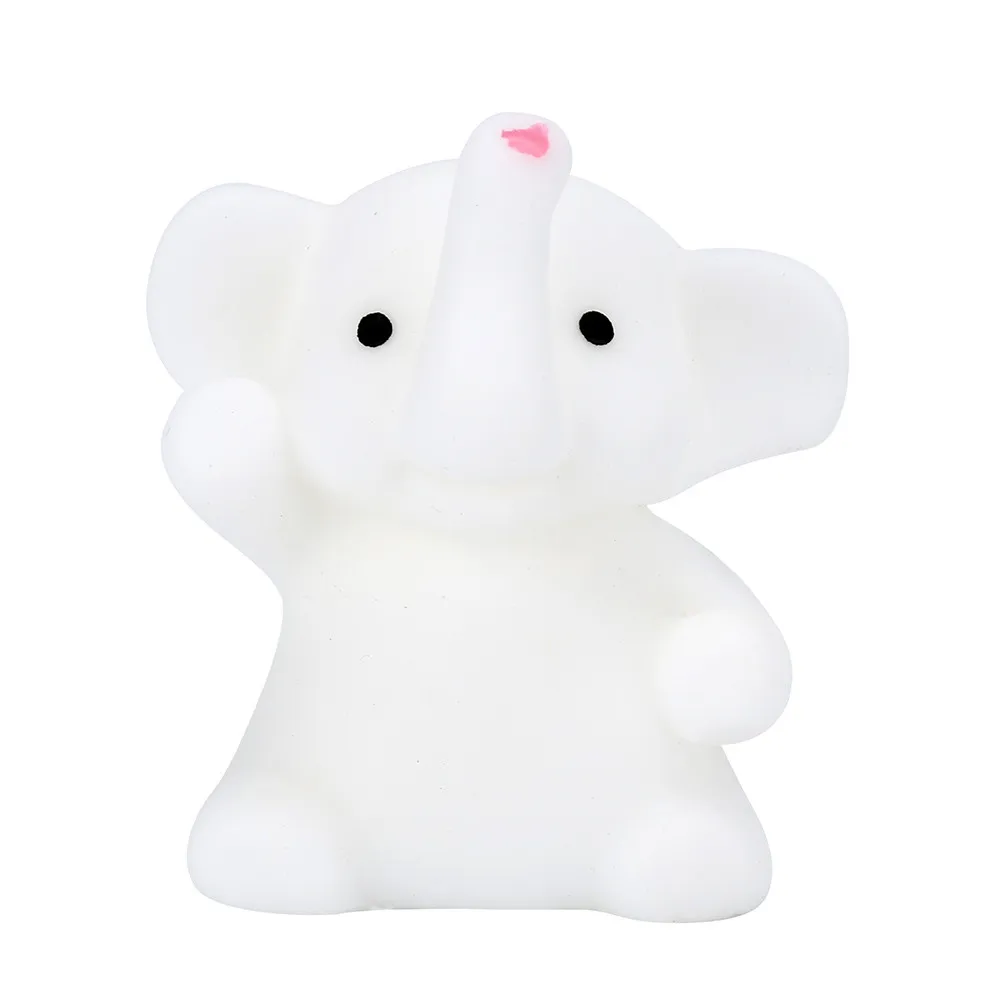 

Squeeze soft 4CM Cute Elephant Mochi Squishy Squeeze Healing Fun Kids Kawaii Toy Stress Reliever Deco Funny Gift Z0325