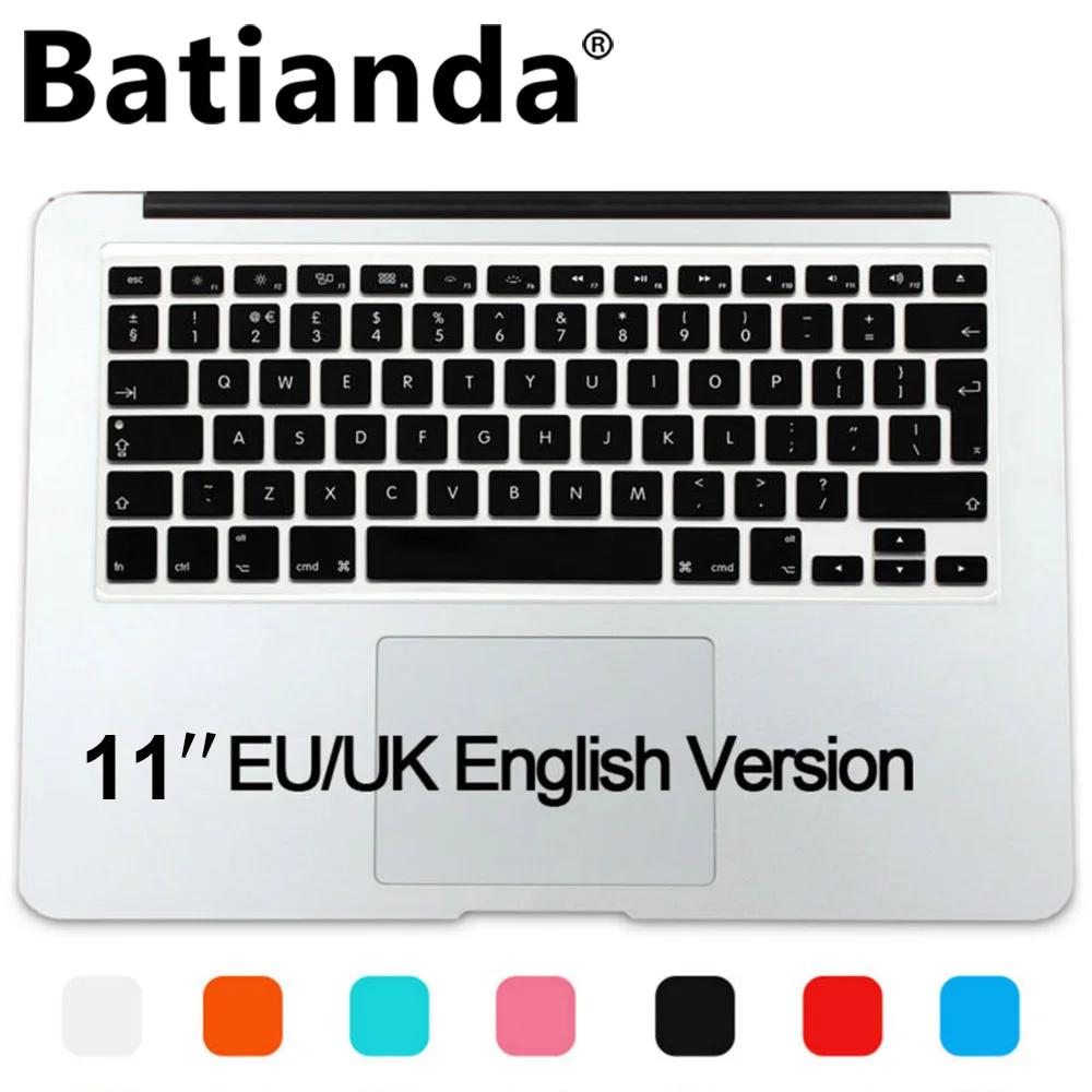 Защитные силиконовые наклейки для клавиатуры Apple MacBook Air|skin party|stickers hyundaisticker laptop skin
