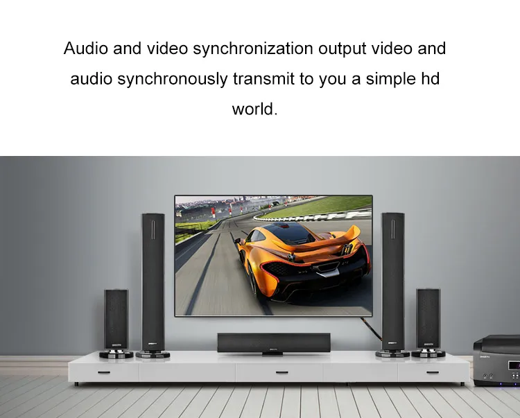 11 1080p HDMI Cable 4K2K Full HD Audio 24k Gold plated 2.0 Professional 3D Support Ethernet Function For PC HD TV Projector