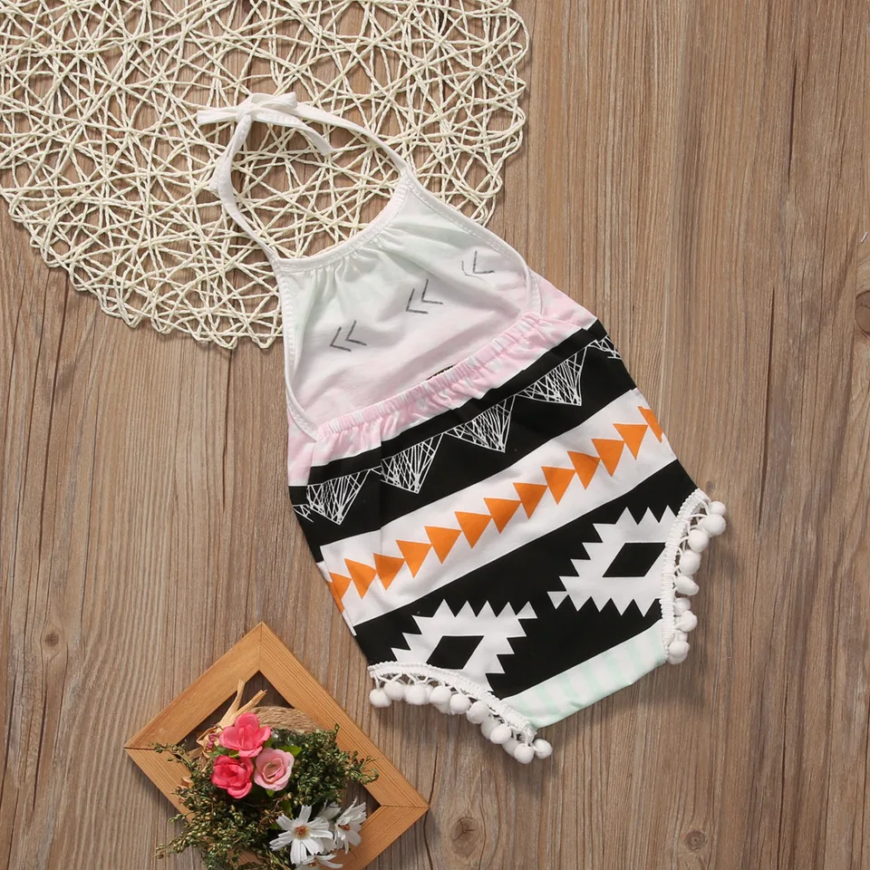 boho baby girl romper