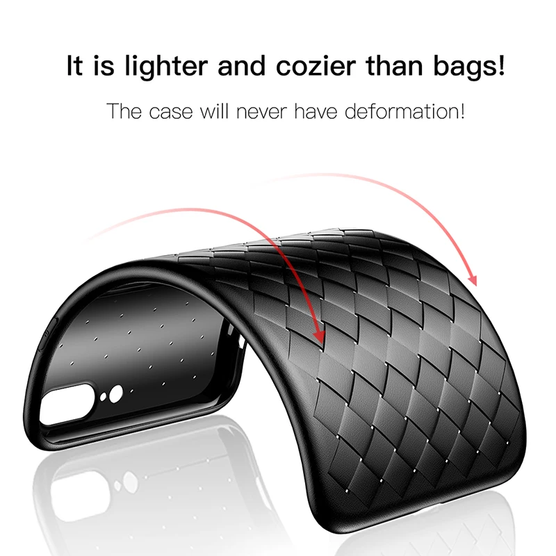 Funda de silicona suave de lujo Baseus para iPhone 7 7 Plus X Fundas ultrafinas de TPU funda protectora para iPhone 8 8 Plus Coque cubierta