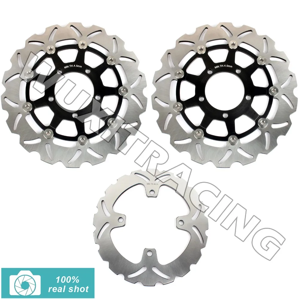 

for Kawasaki Z750 ABS Z 750 R / ABS VERSYS 1000 12 13 14 Z 1000 SX / ABS 07 08 09 10 11 15 Front Rear Brake Discs Rotors