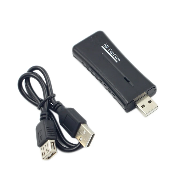 

USB 2.0 TV Tuner HD Video Capture Card VCR DVD AV Audio Converter Connector For PC Laptop XXM8