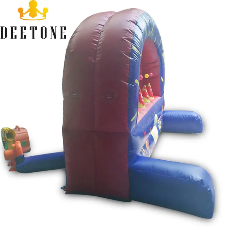 inflatable nerf shooting range