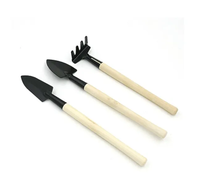 

3Pcs Gardening Tools Set Gardening Shovel Small Rake and Hand Trowel Mini Indoor for Plants garden supplies