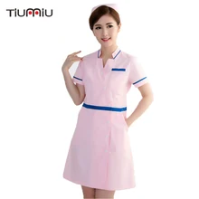 Медицинская форма униформа медсестры больница медицинская хирургическая стоматологическая клиника салон красоты аптека Женская рабочая одежда лабораторное пальто