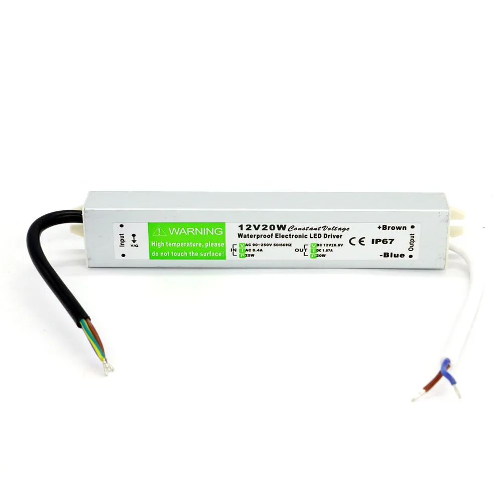 12V 20W
