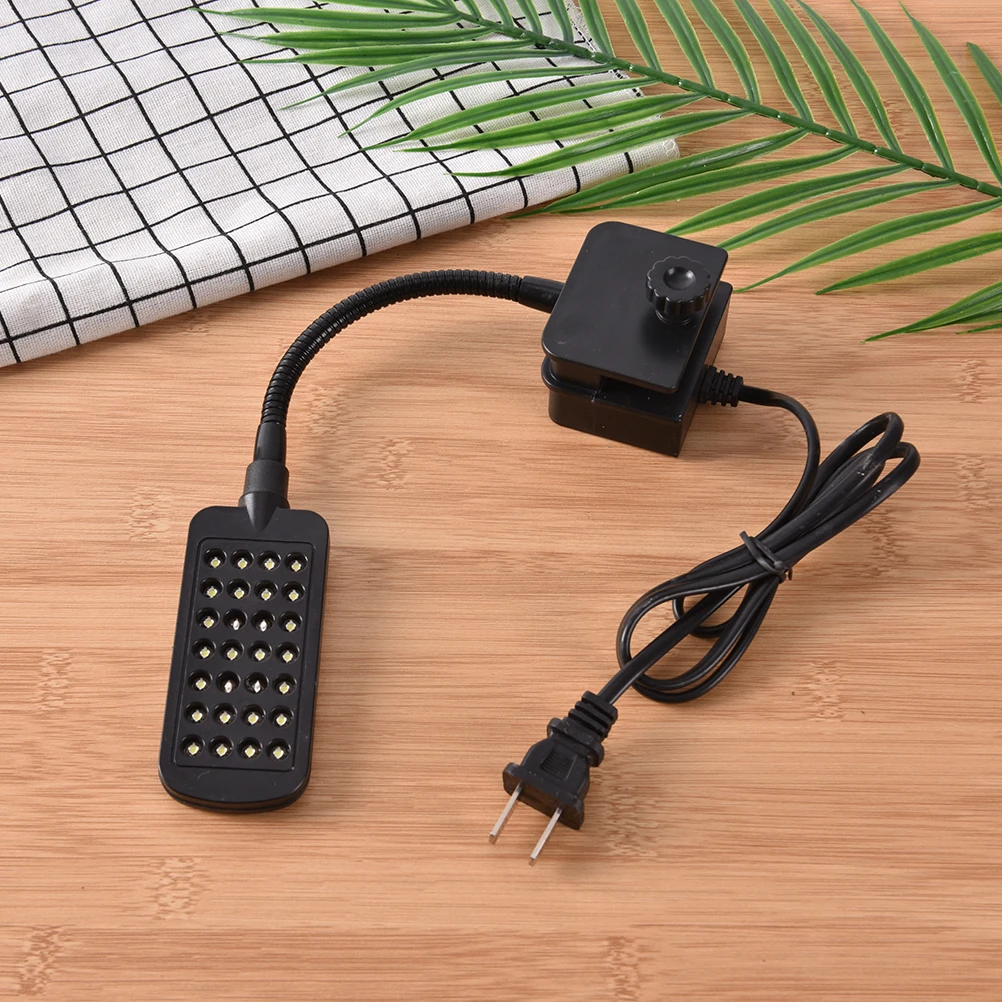 28 LED Aquarium Fish Tank Light Clamp Clip Flexible Lighting Lampin
