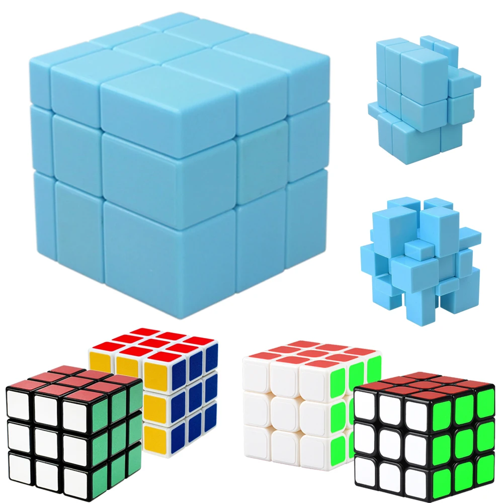 Классическая головоломка скоростной куб 3x3*3 на 3*3*3 профессиональный Z куб Megico QiYi уже смазанный смазкой