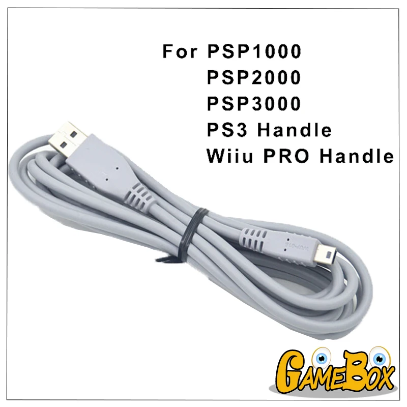 

Original USB Data Cable for Sony PSP 3000 Mini USB Power Wire Charging Cable Cord For PSP3000/PSP1000/PSP2000/PS3/Wiiu PRO