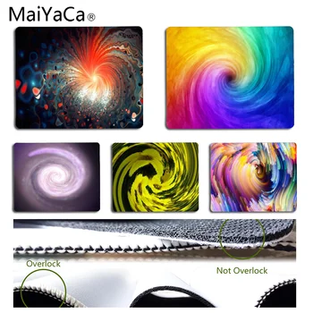 

MaiYaCa Unique vortex Rubber Mouse Durable Desktop Mousepad Size for 25x29CM Speed Version Gaming Mousepads