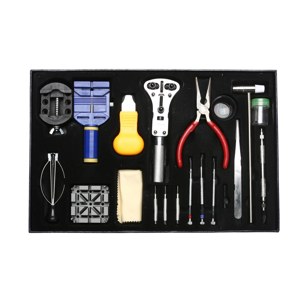 

20Pcs Clock Watch Tools Watch Repair Tool Kit Watch Case Opener Link Wrench Remover Repair Clock Watchmaker Tool