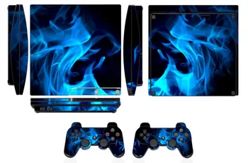 

Fire Q261 Vinyl Skin Sticker Protector for Sony PS3 Slim PlayStation 3 Slim and 2 controller skins Stickers