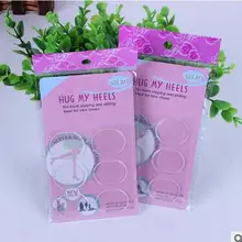 6 шт./лист силиконовые стельки вставка Противоскользящий гелевый колодки Защита носка стопы пятки потертости обуви подушки колодки