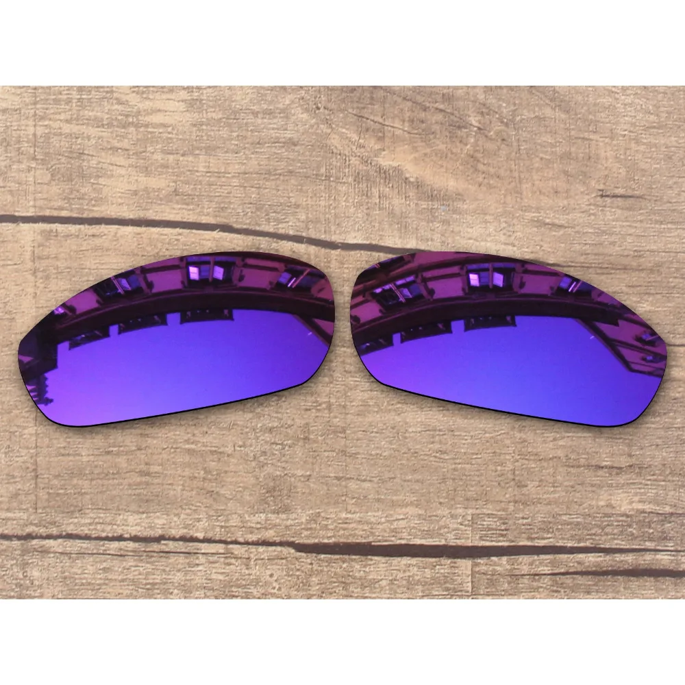 

Vonxyz Violet Mirror Polarized Replacement Lenses for-Oakley Blender OO4059 Frame