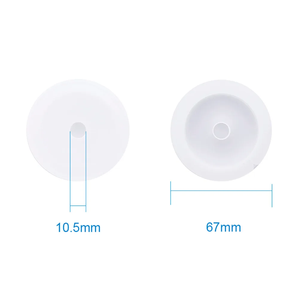 50 шт. 67~ 69x14 мм белые пластиковые пустые катушки шпульки для ниток для проводов концы шнура швейные инструменты для струн наборы отверстие: 10,5 мм