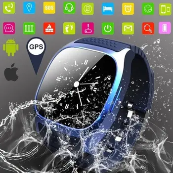 

New Smartwatch M26 Bluetooth Smart Watch With LED Alitmeter Music Player Pedometer For Android Smart Phone