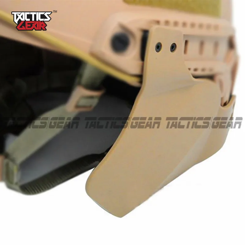 

FAST helmet attachments tab 2 side cover helmet ear surface protective helmet cover (color BK/DE/FG) TB295 free shipping