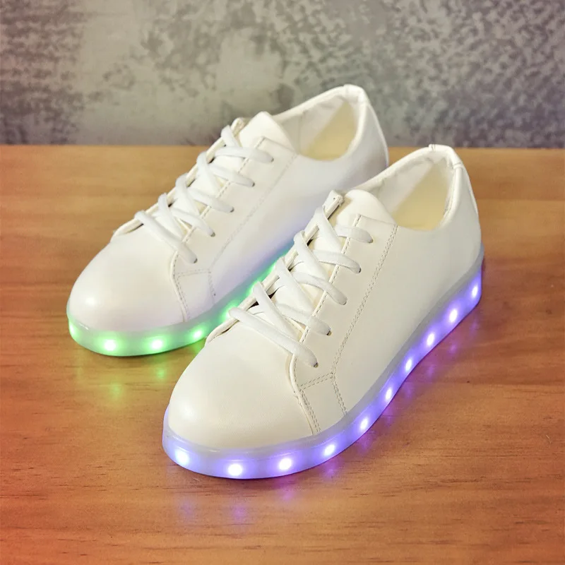 

LED Shoes Luminous Men casual Shoes 8 Colors Fashion USB Rechargeable Unisex Light Shoes LED Shoes