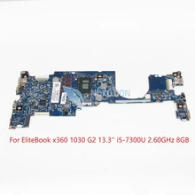 OLDMAN-6050A2848001-MB-A01 920053-601 920053-001 for HP EliteBook x360 1030 G2 Laptop motherboard SR340 i5-7300U 2.60GHz 8gb ram