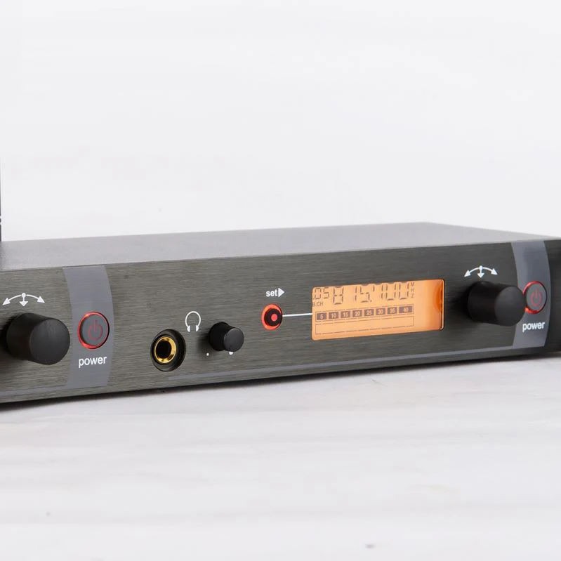 4 пакета приемников+ беспроводной в ухо монитор системы, профессиональный двухканальный передатчик SR 2050 IEM