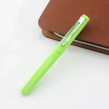 Высокое качество JINHAO 599 металлический круглый РОЛИК ручка с серебряным зажимом школьные офисные Канцелярские Шариковые ручки гелевая ручка Подарочная коробка