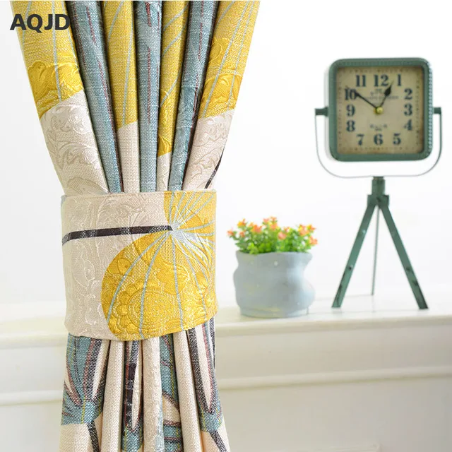 Modern Style Luxury Window Blackout Curtain For Kitchen/ Living Room