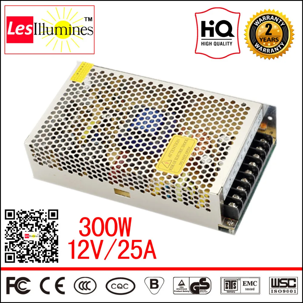 S 300 12 AC DC Voltage Converter 220V to 12V Meanwell Style LED Strip