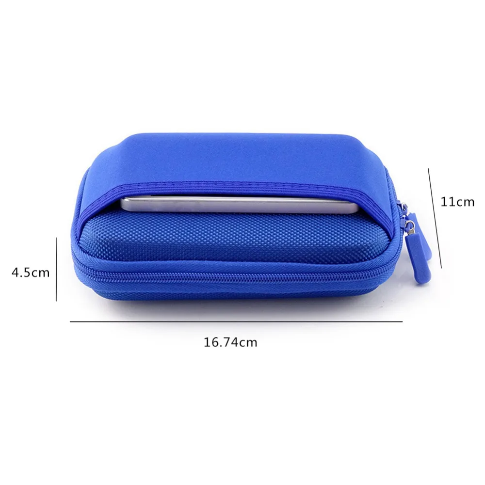 Портативная дорожная сумка для хранения для Usb кабеля мобильного питания жесткий диск защитный чехол для наушников водонепроницаемый цифровой гаджет сумка