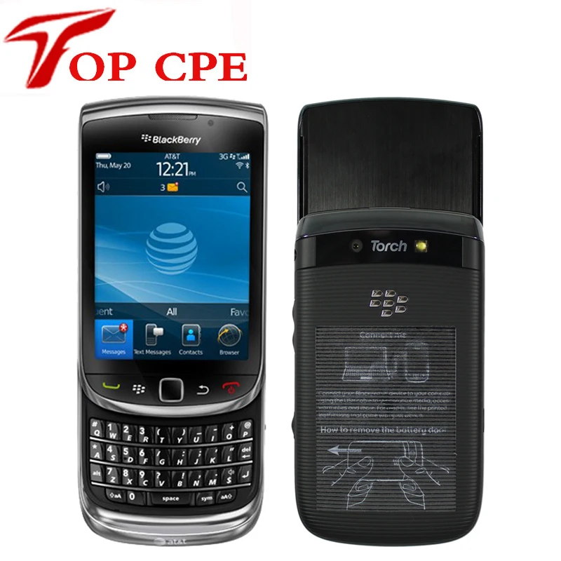bilder für Günstigste Original 9800 Freigesetzter Blackberry Torch 9800 GPS WIFI 3G Handy Refurbished bilder für Günstigste Original 9800 Freigesetzter Blackberry Torch 9800 GPS WIFI 3G Handy Refurbished