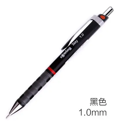 Немецкий механический карандаш rotring tikky 0,35& 0,5& 0,7& 1,0 студенческий карандаш для рисования Tikky 1 шт./лот - Цвет: as picture 1pcs