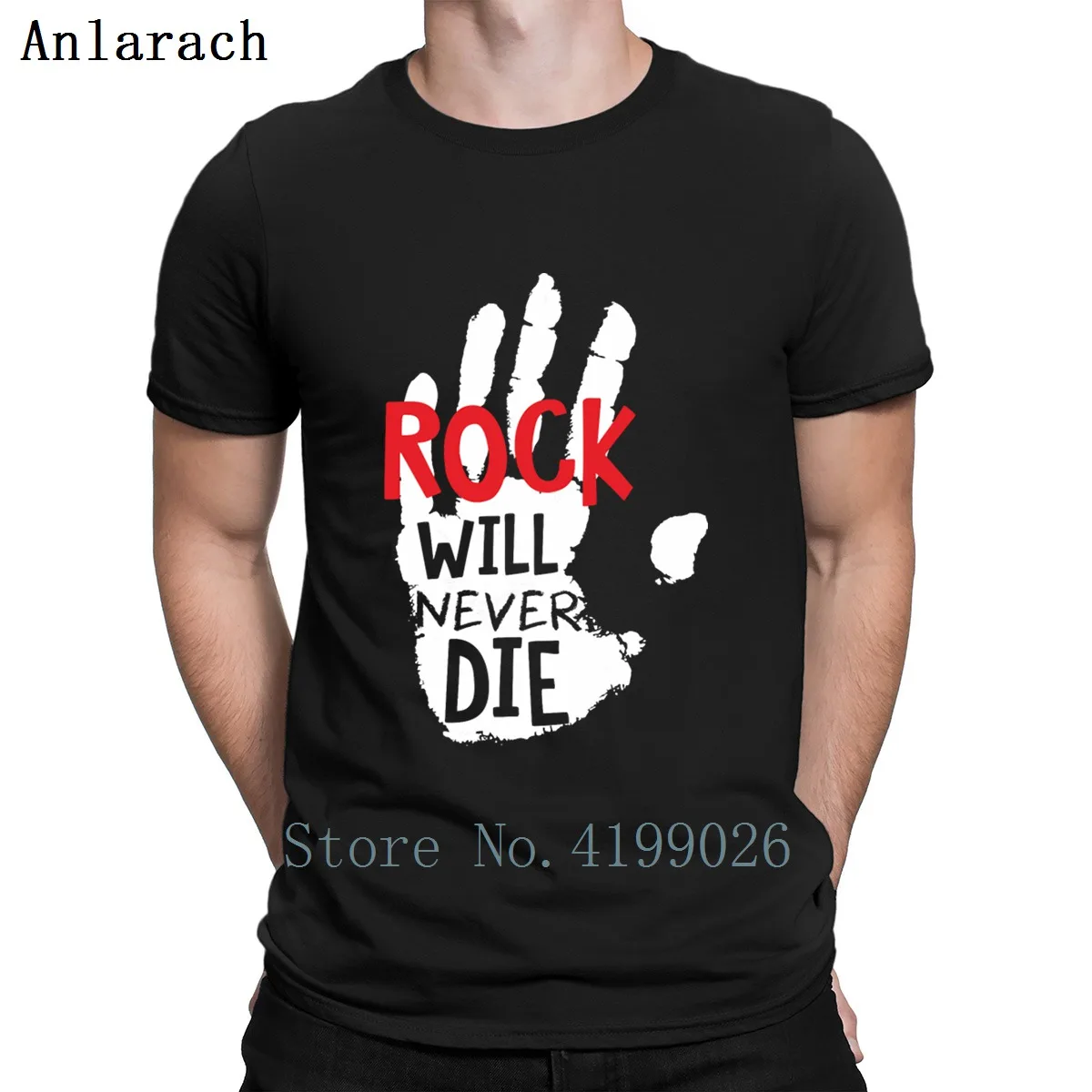 cheap Rock Lover Rock Will Never Die T Shirt Top Quality Summer 2019 Custom Best Mens T Shirts Novelty Fitness Men Fashions Fun