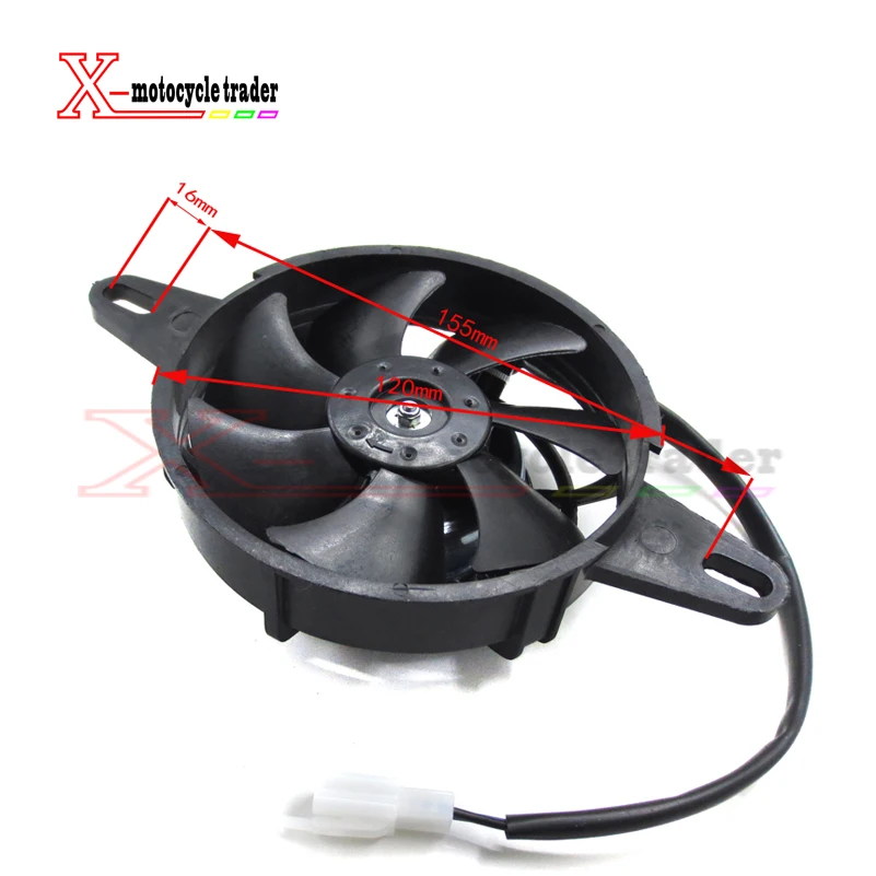 Масляный охладитель воды электрический вентилятор для охлаждения радиатора для ktm exc 250C китайский ATV Quad Go Kart Багги Dirt Bik