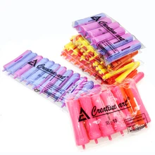 Стиль волос Красота волнистые волосы бигуди с резинкой полые Перми стержень ролики парикмахерский инструмент «сделай сам» Bigoudis Magique UN564