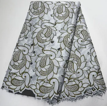 

5yard cotton swiss dry lace in switzerland african lace fabric 2019 swiss voile lace in switzerland nigerian lace fabrics PS-Q78