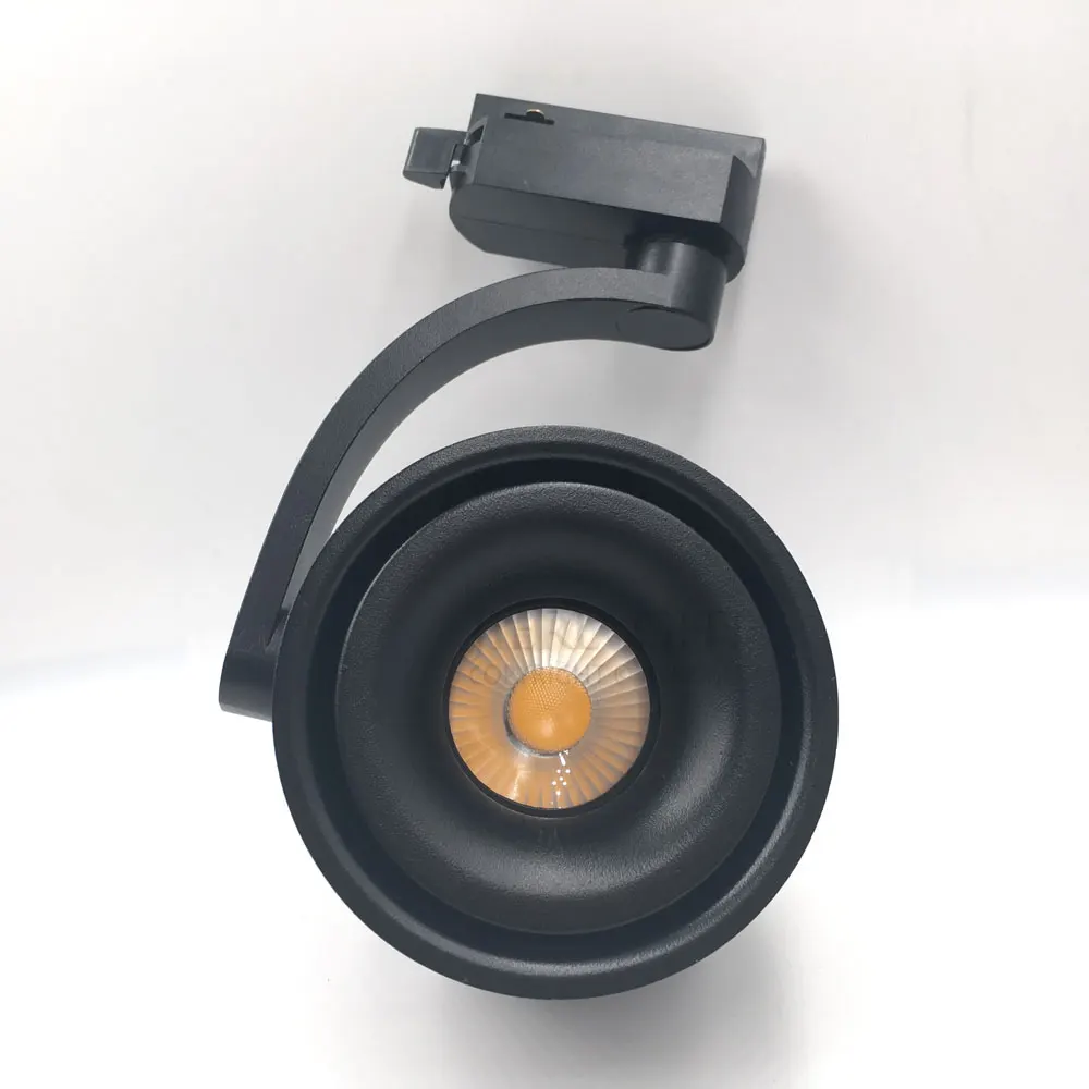  LED COB Track Rail Light AC85- 265V Spotlight Adjustable Rail Track Lighting lamp for Mall Exhibiti
