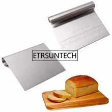 50 шт./партия скребок для теста для пиццы из нержавеющей стали резак инструменты для выпекания помадка украшения торта инструменты кухонные аксессуары