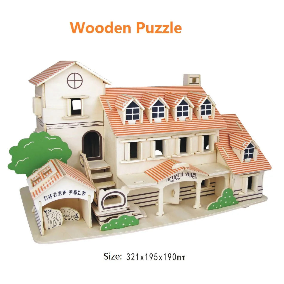 Купить Модель Деревянного Дома